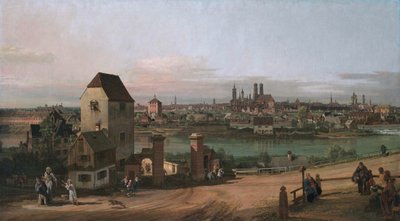 View of Munich by Bernardo Bellotto